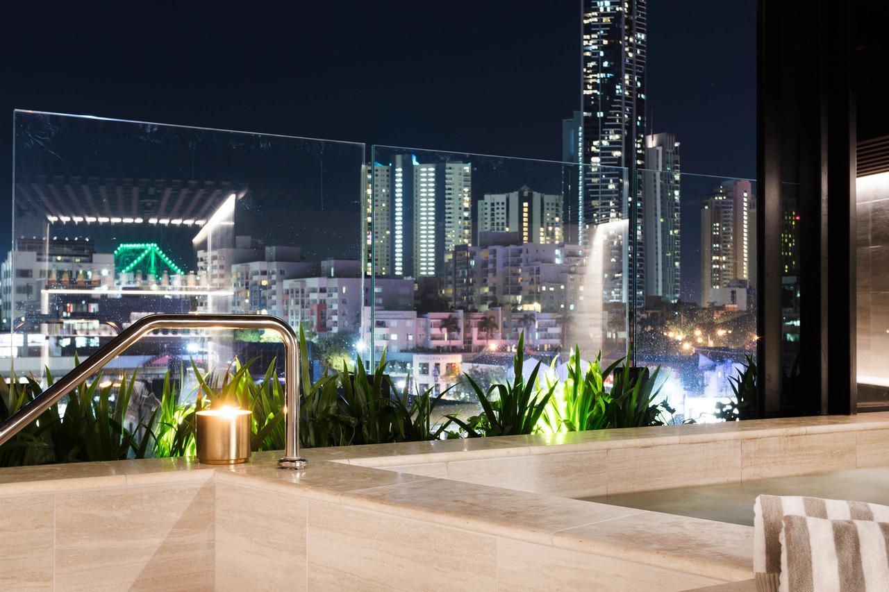 Fv By Peppers Aparthotel Brisbane Exterior photo View from the rooftop
